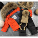 Дитячий зимовий роздільний комбінезон Umka Black-Orange BEWARM