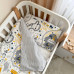 Детское постельное белье Baby Mix Железная дорога желтый TM MSonya