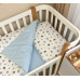 Детское постельное белье Baby Dream Stars голубой TM MSonya