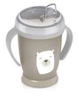 LOVI Моя Кружка непроливайка JUNIOR 250 мл Buddy bear